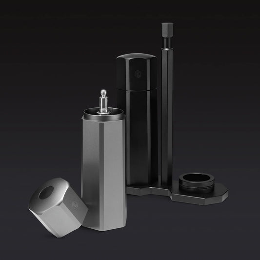HexMill Tabletop Salt & Pepper Grinder Set