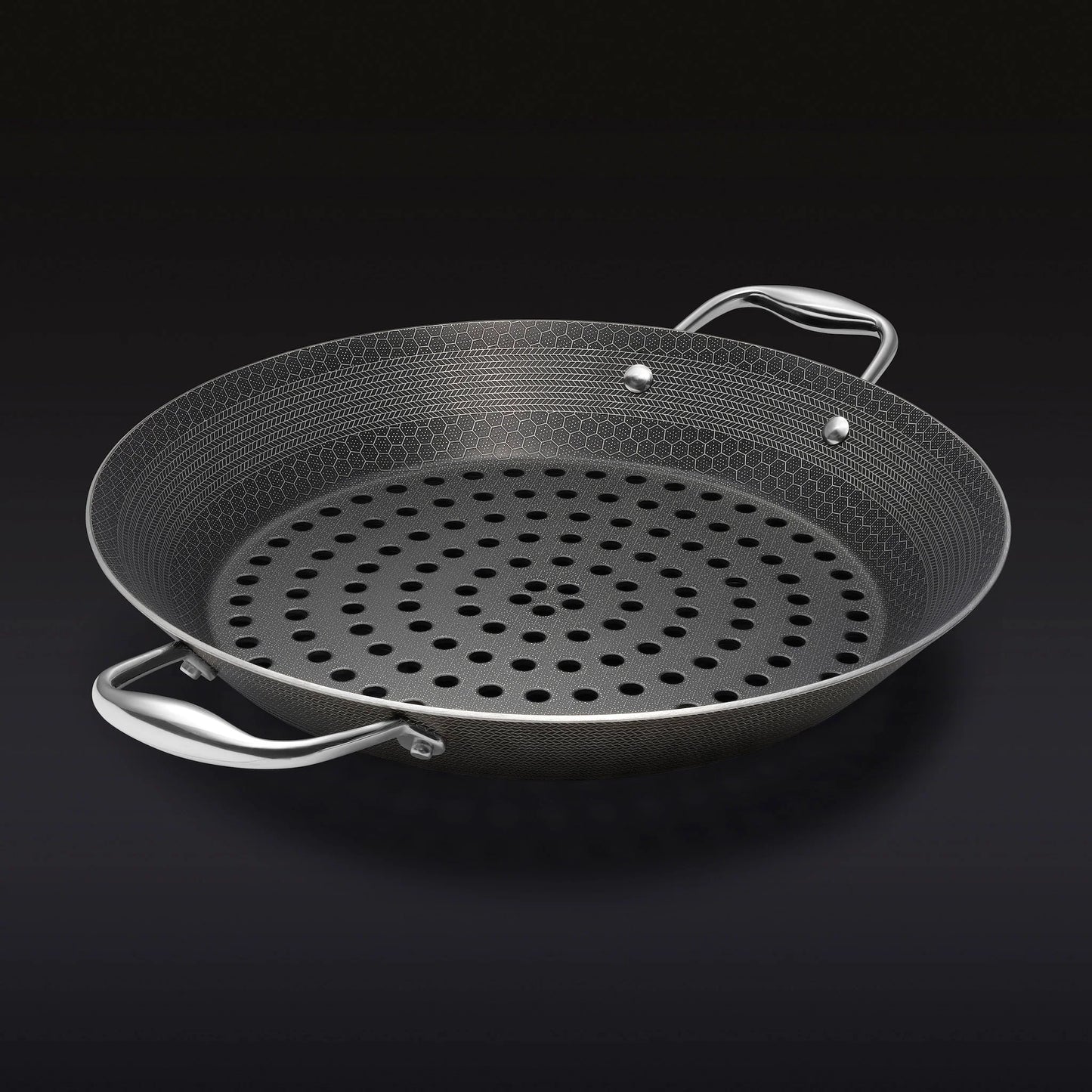 Hybrid BBQ Grill Pan, 12"