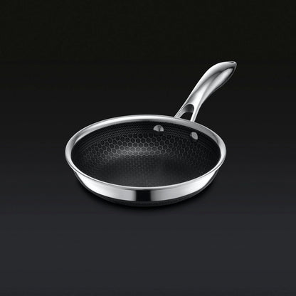 Hybrid Fry Pan with Lid, 7"