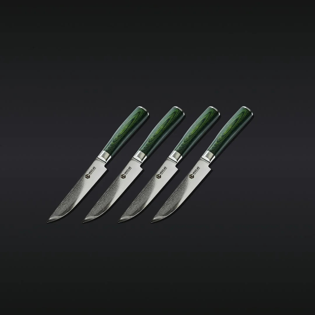 8pc Steak Knife and Bistecca Plate Set