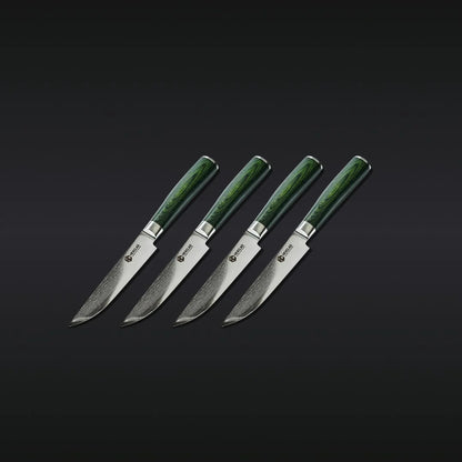 8pc Steak Knife and Bistecca Plate Set