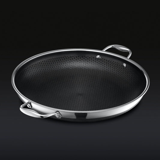 Hybrid Fry Pan with Lid, 14"