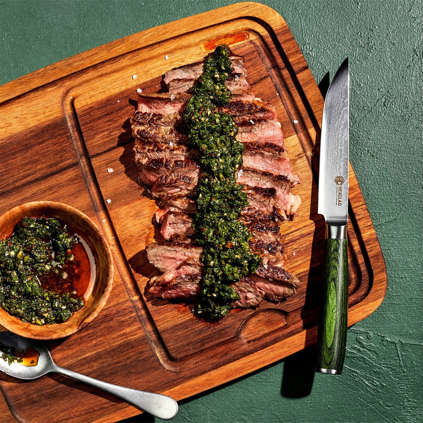 8pc Steak Knife and Bistecca Plate Set