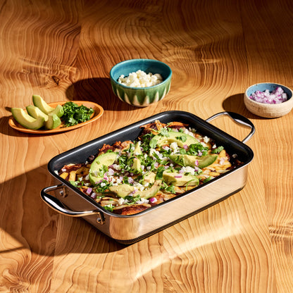 Hybrid Roasting Pan Set, 4-pc