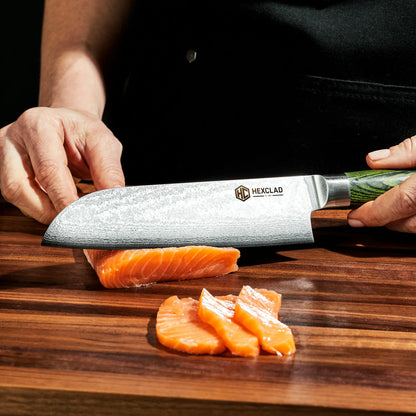 Essential Damascus Steel Knife Set, 6pc