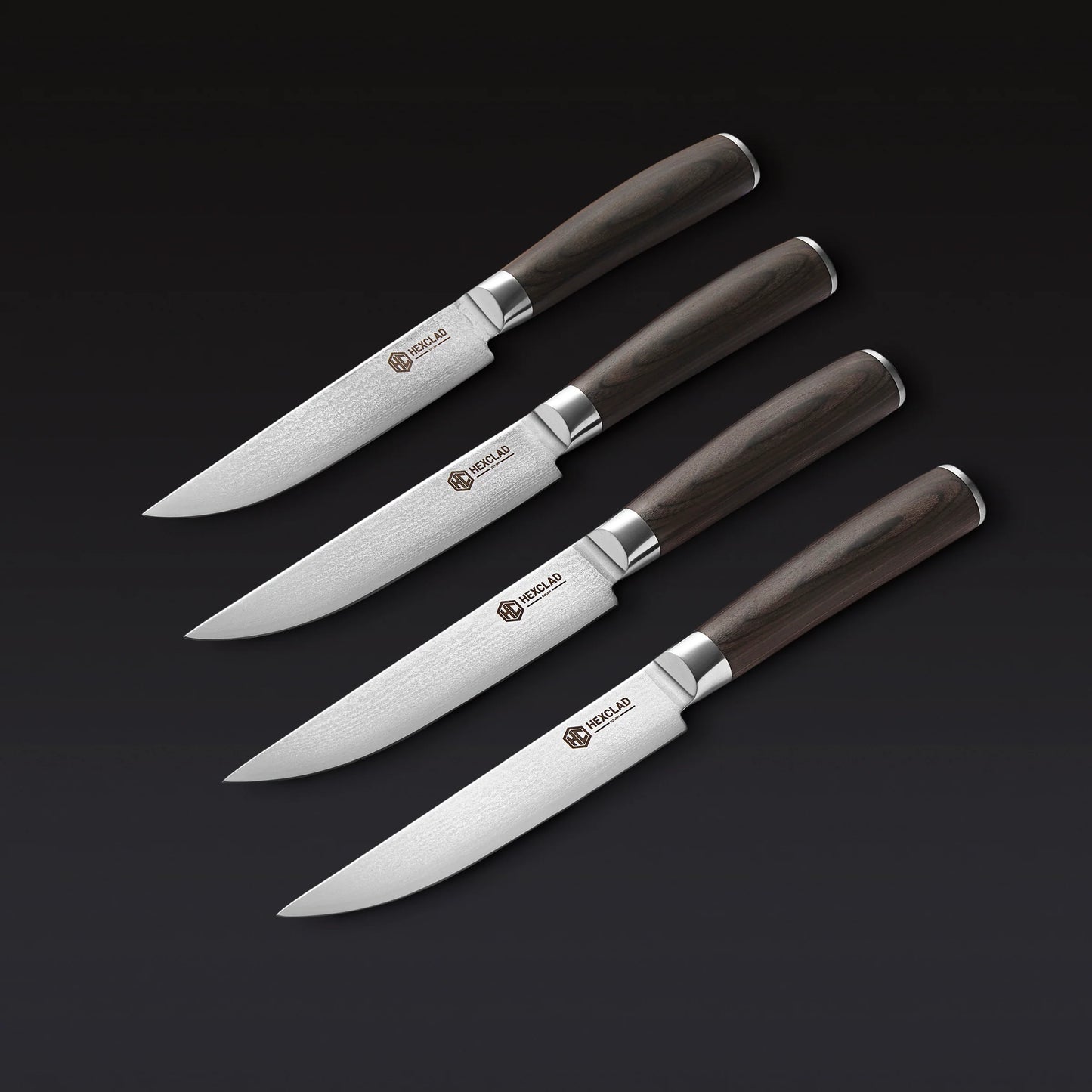 Steak Knife & Bistecca Plate Set, 8-pc (Espresso)
